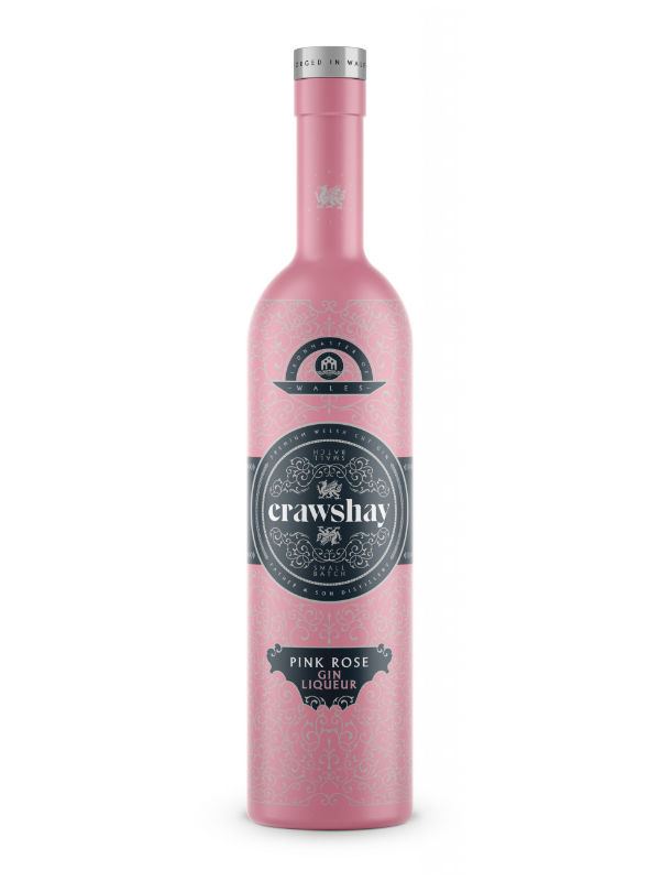 Crawshay Pink Rose 50cl Gin Liqueur