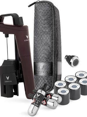 Coravin Timeless Six Plus Wine Preservation System - by-The-Glass Wine Saver - Limited Edition Hermitage Red