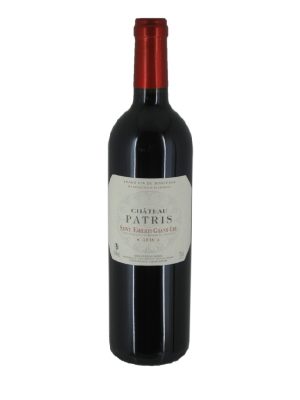Chateau Patris, Saint-Emillion Grand Cru, Bordeaux, France 2022
